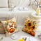 Fall Pillow Covers 18x18 Inch Set of 4 Pumpkin Sunflower Autumn Harvest Throw Pillow Cases Squirrel Decorative Thanksgiving Day Cushion Case for Couch Sofa Outdoor Home Decor